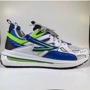 Fila Men's Athletic Shoes Sneakers‎ White Blue Green Size 14